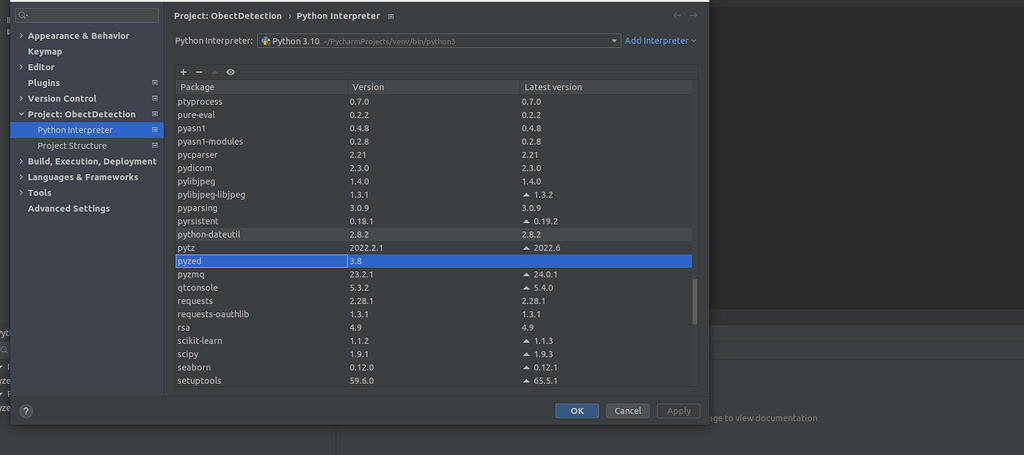 PYZED with Pycharm - Stereolabs Forums