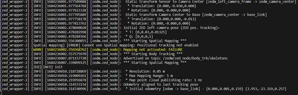 Segmentation fault when rviz2 is running - Stereolabs Forums